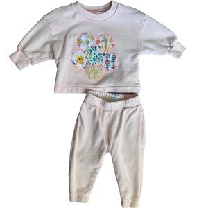 Something Navy Kids Sweat Set